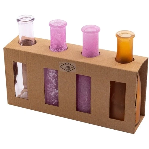 Ваза Lefard Bottle soft pink 4 шт 18х6x26.5 см (804-116): Тип Ваза