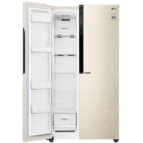 Холодильник Side-by-Side LG GC-B247JEDV: Объем морозильной камеры, л 219