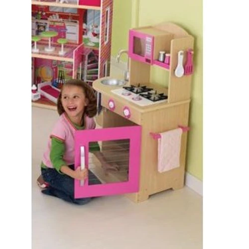 Ігровий набір Кухня KidKraft pink wooden kitchen (53195)
