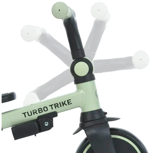 Трехколесный велосипед Turbo Trike зеленый (MT 1036 green): Рекомендуемый возраст от 1 года