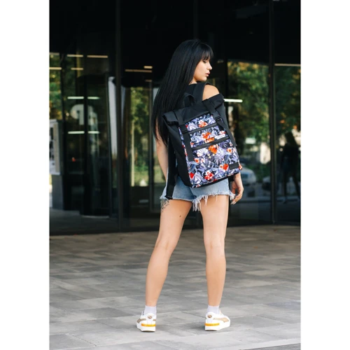 Женский рюкзак Sambag RollTop Zard черный (24238765): Пол Женский