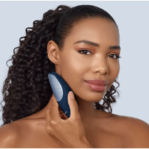 Електронна звукова термощітка для обличчя GESKE Sonic Thermo Facial Brush 6в1 midnight фото 5