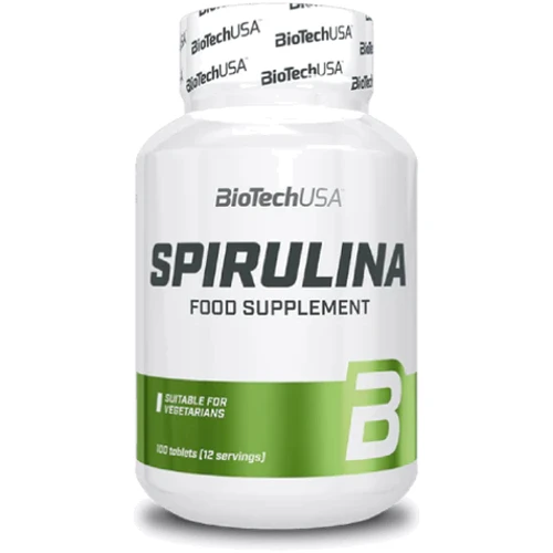 BioTechUSA Spirulina 100 tabs / 25 servings
