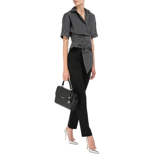 Женская сумка-сэтчел Michael Kors Ava MD Satchel черная (30T5GAVS3LBLACK): Страна производитель США