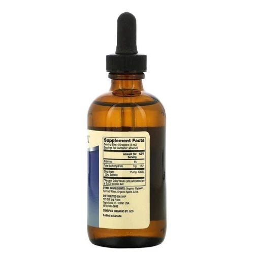 Dr. Mercola Zinc 15 mg Цинк в рідкій формі 115 мл: Тип цинк