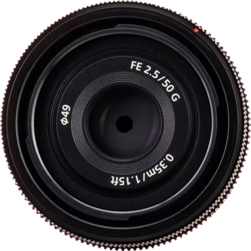 Об'єктив для фотоапарата Sony SEL50F25G 50mm f/2.5G FE: Байонет Sony E-mount