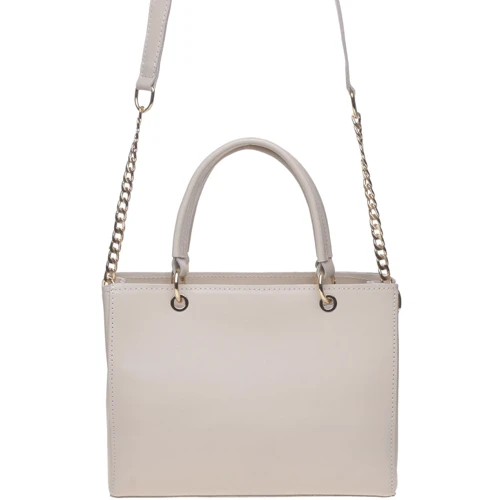 Жіноча сумка тоут Ricco Grande бежева (1L797-beige): Матеріал Натуральна шкіра