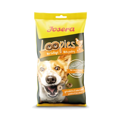 Дополнительный сухой корм Josera Loopies Mit Geflügel для собак с мясом домашней птицы 0.15 кг