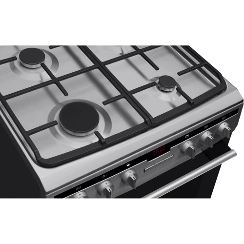 Плита комбінована Amica 617DGE2.23HZpTaDpAN(Xx): Кількість газових конфорок 4