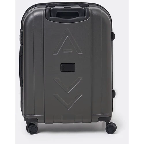 Чемодан Ricco Grande grey (LT15002grey-L): Материал Пластик