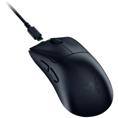 Мышь Razer DeathAdder V3 HyperSpeed Black (RZ01-05140100-R3G1): Эргономика для правой руки