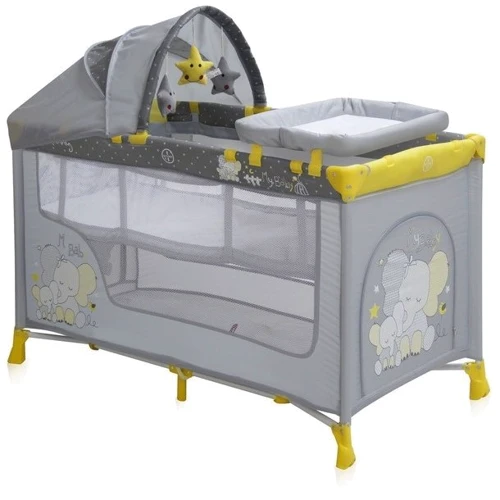 Манеж Bertoni NANNY 2L + (yellow elephants): Тип ліжечко-манеж