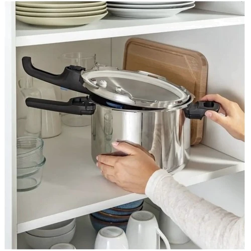 Скороварка Tefal Secure Trendy 8 л с паровой корзинкой (P2584401)