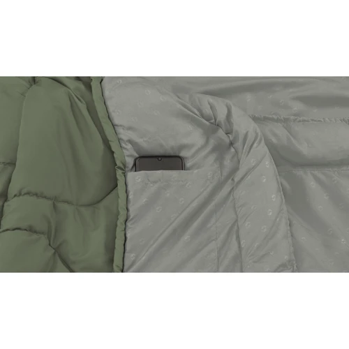 Спальный мешок Outwell Pine/+2°C Olive Green Left (230344): Ширина в ногах 50 см
