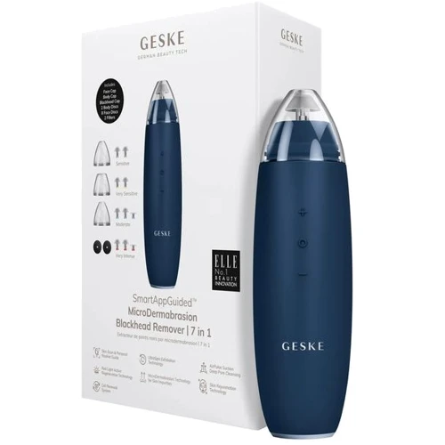 Микродермабразионное устройство для удаления черных точек GESKE MicroDermabrasion Blackhead Remover 7в1 midnight