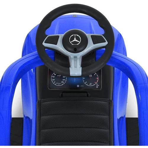 Каталка-толокар 2в1 Bambi Mercedes синий (668L-4)