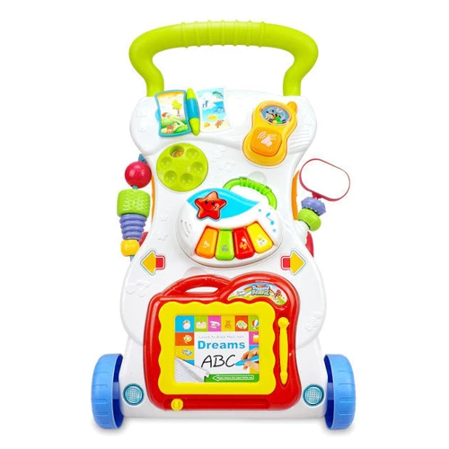 Ігровий центр LimoToy 2107 каталка-ходунки, навчання (анг), музика, звук фото 3