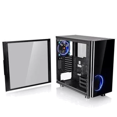 Корпус Thermaltake View 31 Tempered Glass Edition (CA-1H8-00M1WN-00): Матеріал передній панелі сталь / скло