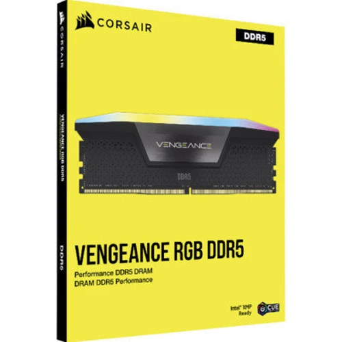 Corsair 32 GB (2x16GB) DDR5 6000 MHz Vengeance RGB (CMH32GX5M2E6000C36): Тип DDR5