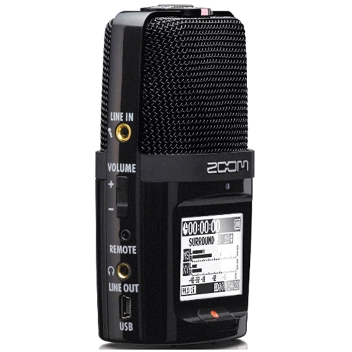 Цифровой диктофон ZOOM H2n (256455): Объем встроенной памяти, ГБ Отсутствует