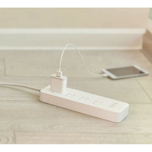 Удлинитель Xiaomi MiJia Power Strip (4 розетки + 3 USB-port) 2m White MJSWSKCXB-01QM фото 4