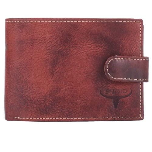 Чоловіче портмоне Buffalo Wild коричневе (DNKN992L-CH-HP-rust)