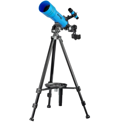 Телескоп Bresser Junior 70/400 Blue с адаптером для смартфона + рюкзак (8850610WX) (930857)
