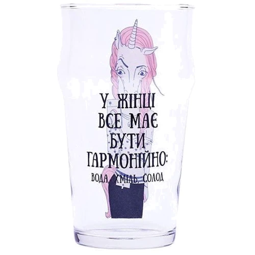 Пивной бокал BeerMe Единорог 500 ml фото 4