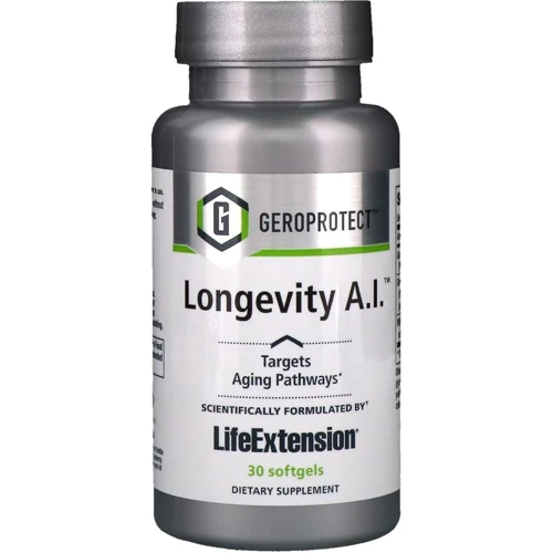 Life Extension Geroprotect Longevity A.I. 30 Softgels Формула долголетия