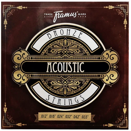 Струна для гитар Струны FRAMUS 48220 Bronze Medium (12-53)