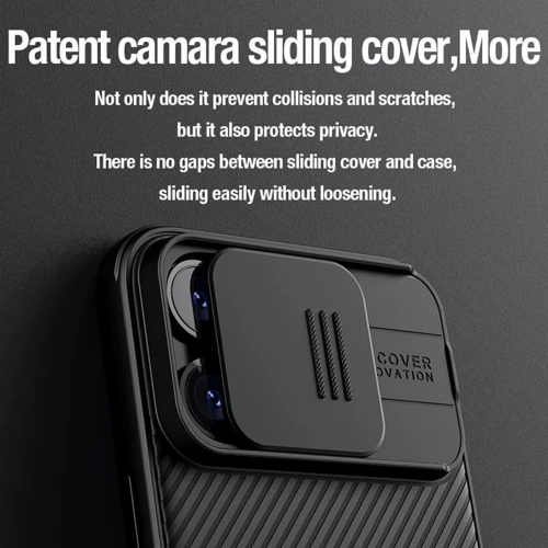Чехол для iPhone Nillkin CamShield Pro Black for iPhone 15 Pro Max фото 6