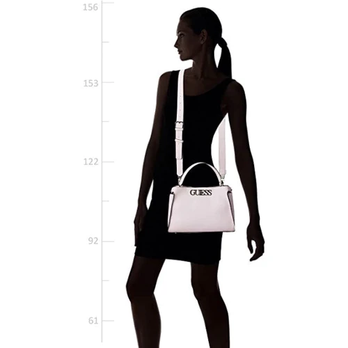 Женская сумка тоут Guess Uptown Chic белая (HWVG7301050-WHI): Пол Женский