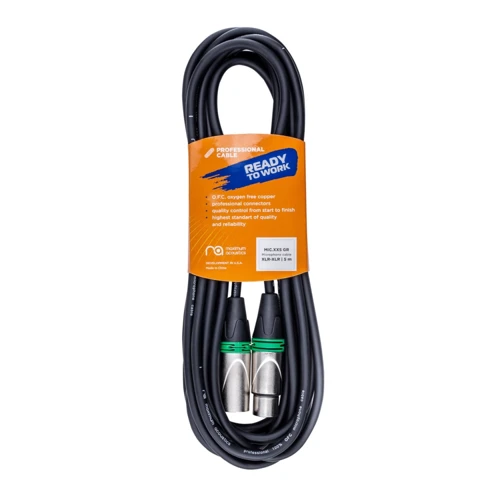 Кабель микрофонный Maximum Acoustics MIC.XX5 (Green) (OFC): Производитель Maximum Acoustics