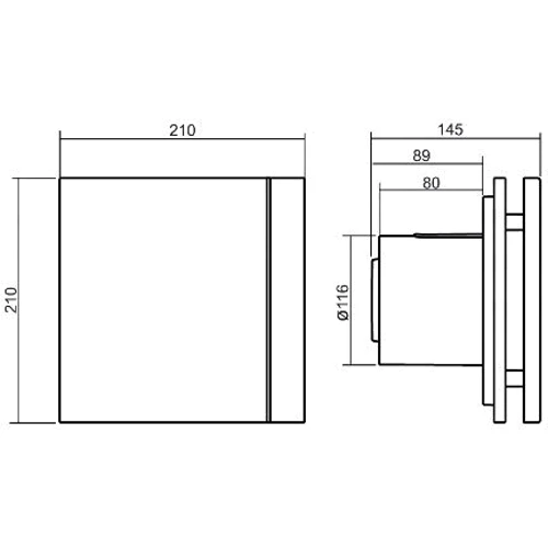Витяжний вентилятор Soler & Palau SILENT-200 CRZ DESIGN - 3C: Призначення побутовий