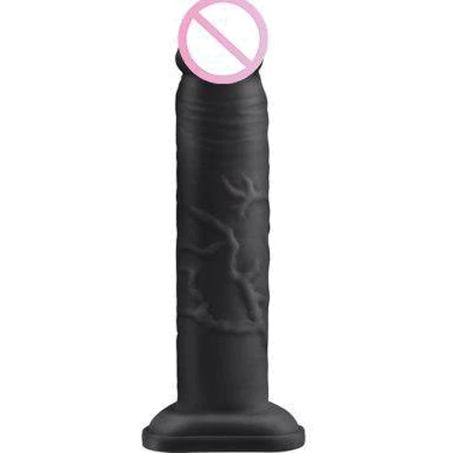 Насадка- удлинитель для пениса Silicone Hollow Extension 10", 25x6 см, черный