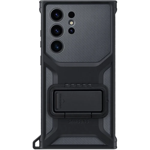 Аксессуар для смартфона Samsung Rugged Gadget Case Titan (EF-RS918CBEGRU) for Samsung S918 Galaxy S23 Ultra: Материал TPU (термополиуретан) и поликарбонат