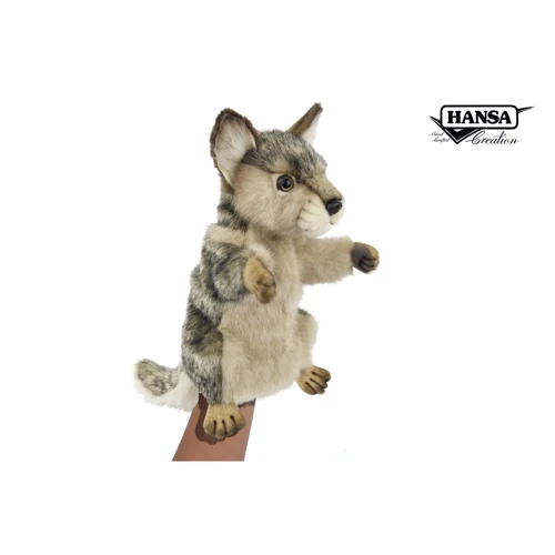 Мягкая игрушка Hansa Волк, серия Puppet (7949): Тип дикие животные