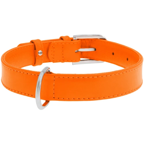 Ошейник WAUDOG Glamour без украшений 25 мм 38-49 см оранжевый (33044): Производитель WAUDOG