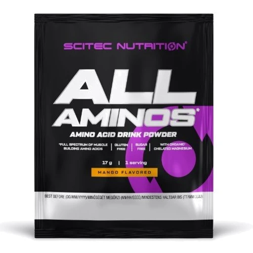 Аминокислота для спорта Scitec Nutrition All Aminos 17 g / 1 serving / mango: Тип Комплексные