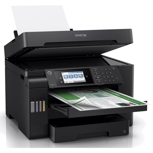 МФУ Epson L15150 Wi-Fi (C11CH72404, C11CH72402): Технология печати Струйная