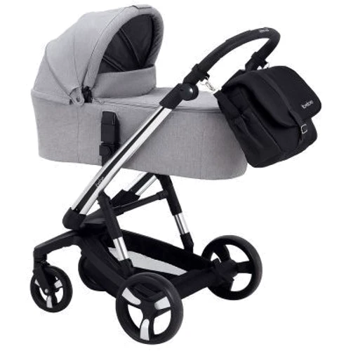 Коляска 2 в 1 Ibebe i-stop Chrome IS6 grey (624442): Тип коляски универсальная коляска (2-в-1)