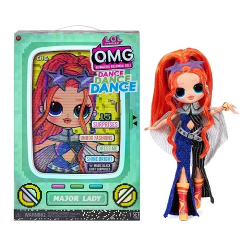 Игровой набор с куклой L.O.L. SURPRISE! серии O.M.G. Dance Леди-Крутышка (117889)