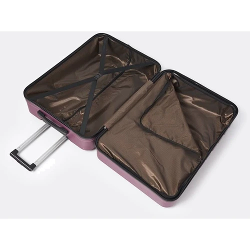 Валіза Ricco Grande L фіолетовий (T1ABS500purple-L): Тип ручки Телескопическая ручка, Короткая ручка