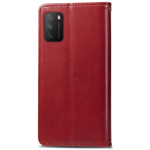 Аксесуар для смартфона Mobile Case Getman Gallant Red для Xiaomi Poco M3: Матеріал искусcтвенная кожа и термополиуретан