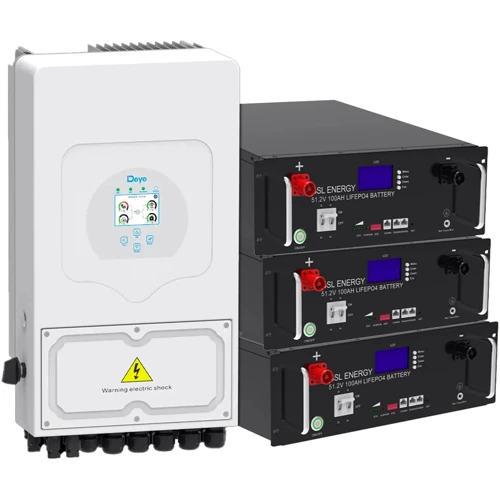 

Система хранения энергии Deye SUN-6K-SG03LP1-EU-3GS15.36K-LFP 6kW 15.36kWh 3BAT LiFePO4