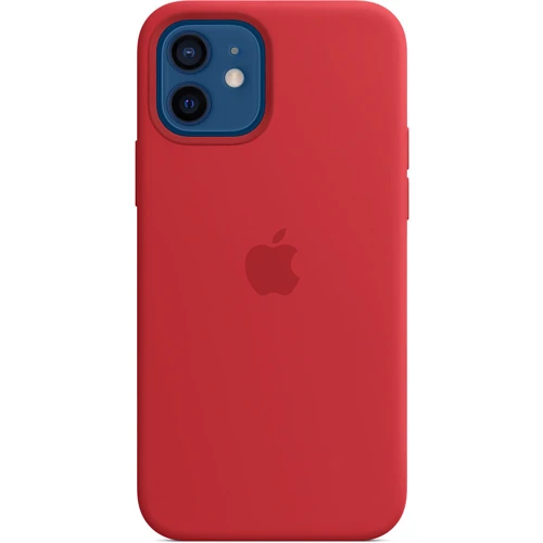 

Apple Silicone Case with MagSafe (PRODUCT) Red (MHL63) for iPhone 12/iPhone 12 Pro