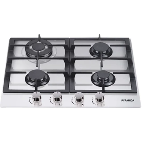Варочная поверхность газовая Pyramida PFG 644 STX (white)