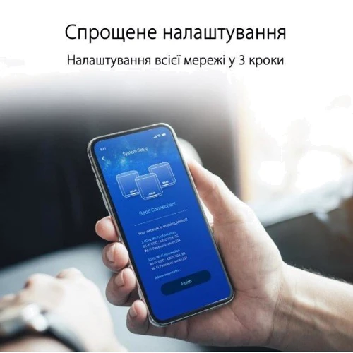 Маршрутизатор Wi-Fi ASUS ZenWiFi XD4 3PK PLUS white: Интерфейс подключения (LAN-порт) 1x10/100/1000 Ethernet