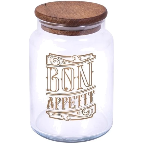 Банка Herevin Bon Appetit c деревянной крышкой 0.635 л (232004-147)