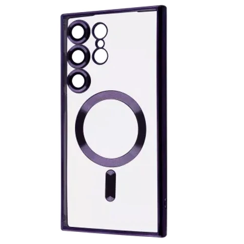 Чехол для телефонов WAVE Metal Color Case with Magnetic Ring Deep Purple for Samsung S938 Galaxy S25 Ultra